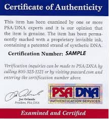 Jason Kelce PSA Certification