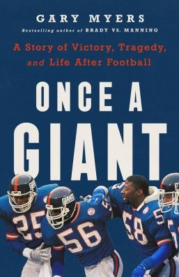 Harry Carson & Leonard Marshall Once A Giant Book From Signing