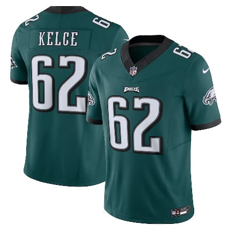 Jason Kelce Autographed Philadelphia Eagles Authentic Home Nike Game Jersey