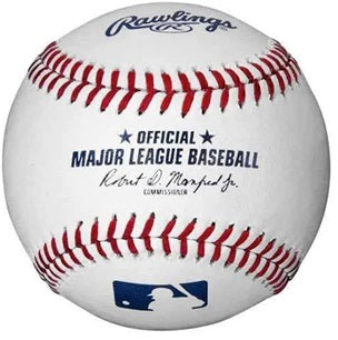 Larry Bowa Autograph Ticket & (1) MLB Game Baseball 4/26/25