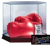 Boxing Glove Glass Display Case