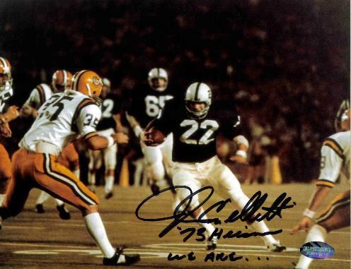John Cappelletti Autographed 8x10 Action Penn State Photo Inscribed 73 Heisman We Are...