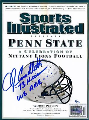 John Cappelletti Autographed Penn State Sports Illustrated Magazine Inscribed '73 Heisman We Are... Ltd. 73